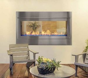 Monessen: Artisan 48 See-Through (Vent-Free) Fireplace